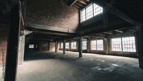 Industrial Loft Exposed Brick Concrete