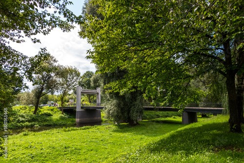 Wallpaper Mural The Mukhavets River near the Brest Fortress. Brest, Belarus Torontodigital.ca
