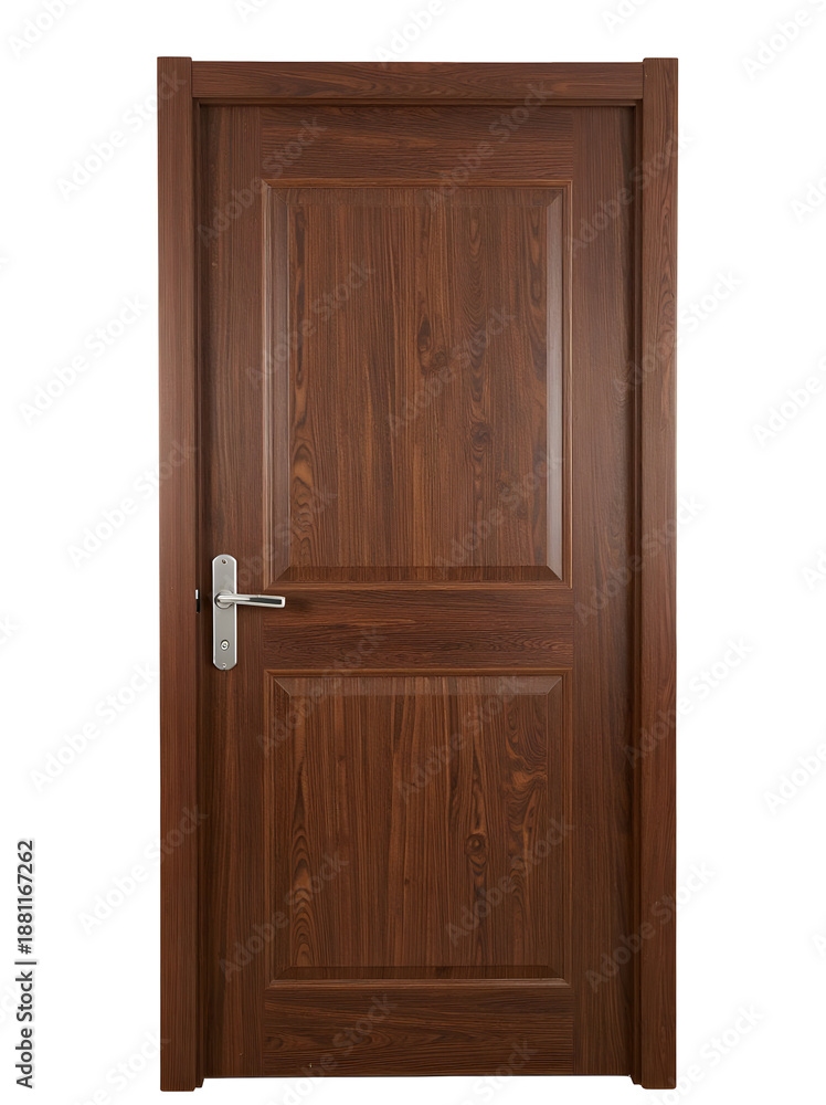 Obraz premium Wooden door isolated
