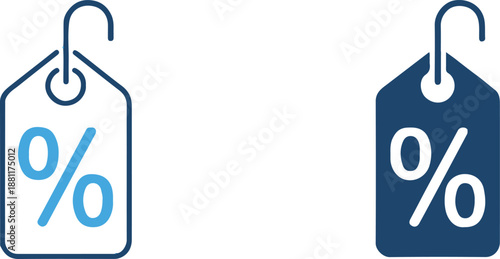 discount promotional tag graphics for coupons offers and savings