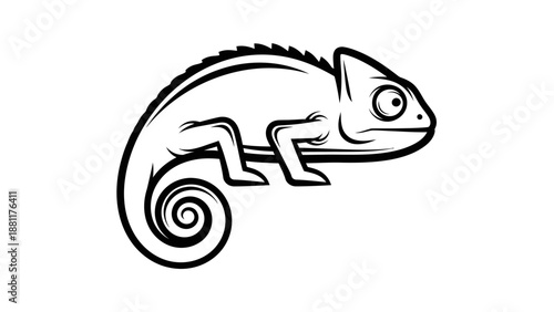 vector image of an elephant with a sign