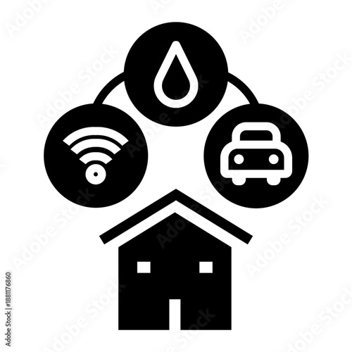 amenities Solid icon