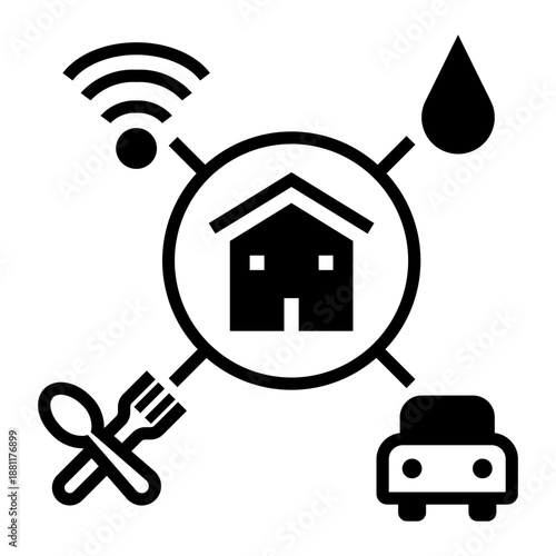 amenities Solid icon