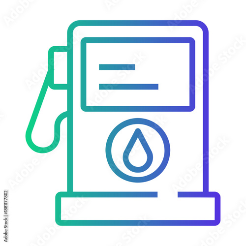 amenities Line Gradient Icon