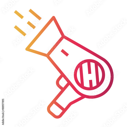 amenities Line Gradient Icon