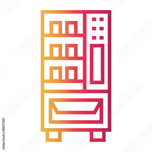 amenities Line Gradient Icon