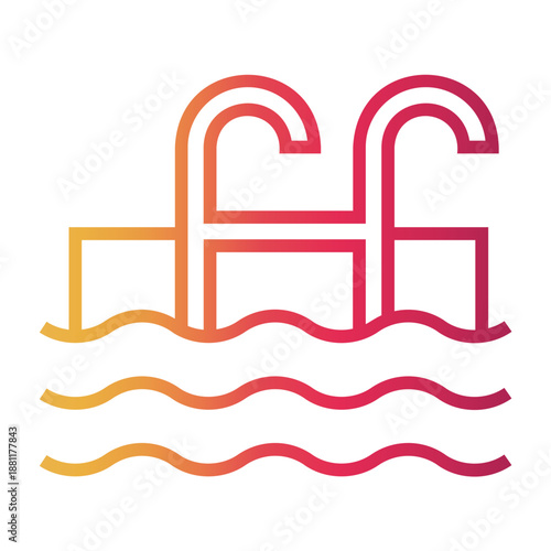 amenities Line Gradient Icon