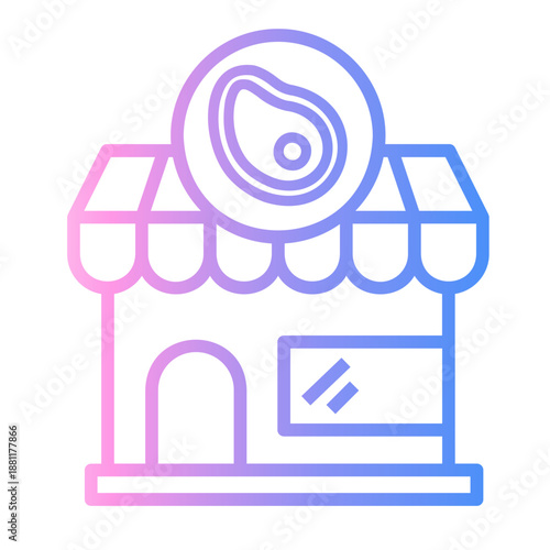amenities Line Gradient Icon