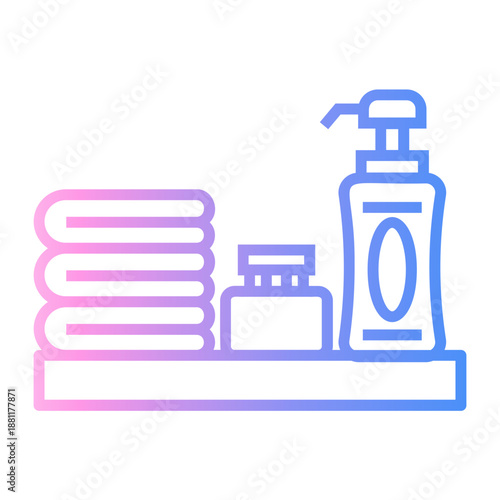 amenities Line Gradient Icon