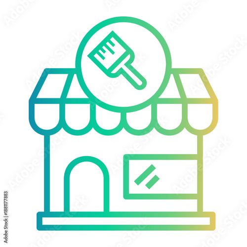 amenities Line Gradient Icon