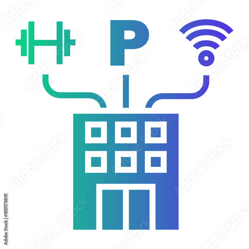 amenities Gradient icon