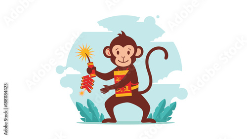 A vibrant sunset casts a golden glow over a calm tropical beach where turquoise waves gently lap against pristine white sand and leaning palm trees