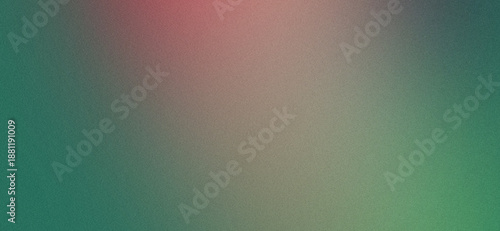 Dark Forest Green and Dusty Rose Grainy Gradient Texture Background with Moody Retro Aesthetic