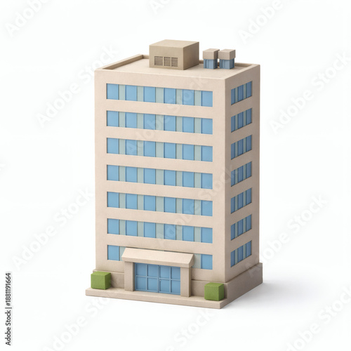 Office Building Model: A cl...