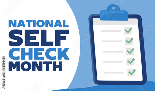 national self check month for better self development