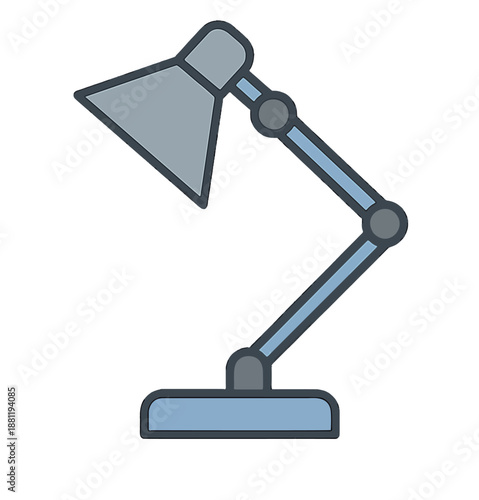Desk Lamp Illustration.