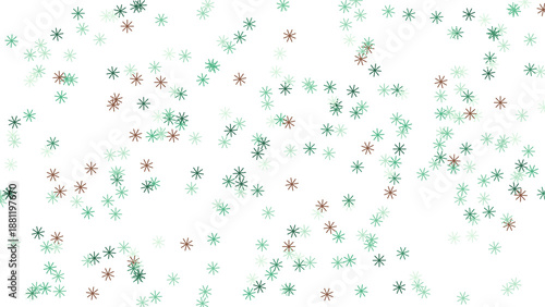 Blurred floral or star pattern background effect