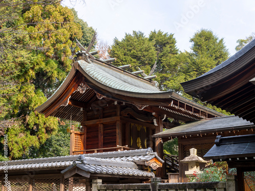 兵庫県川西市　八阪神社の本殿