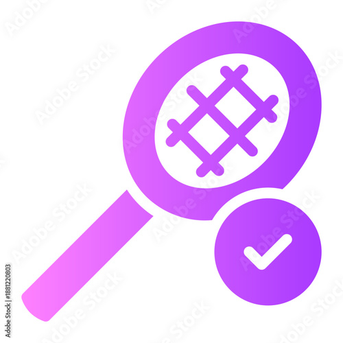 racket gradient icon