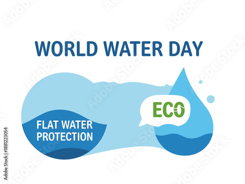 World Water Day Flat Water Protection and Eco Initiatives for a Sustainable Future