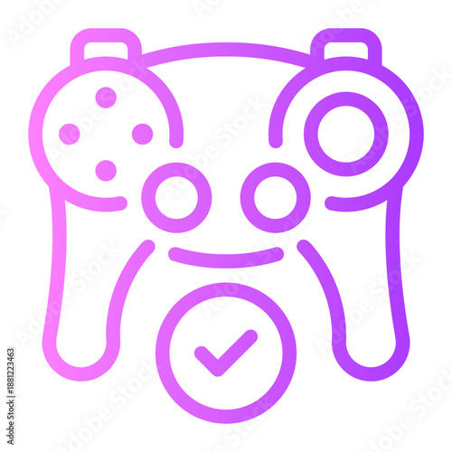 controller gradient icon