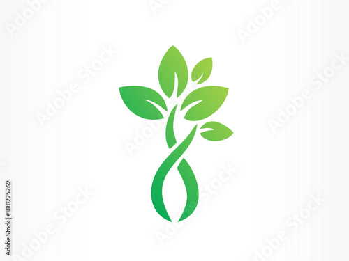 Symbolic fusion of genetics and nature, representing biotechnology, sustainable agriculture, and bioengineering innovation.