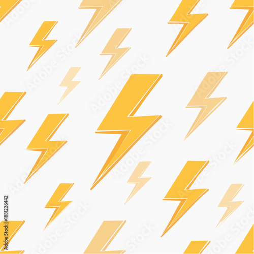 Yellow Lightning Bolts in Action