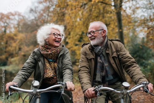 pensioner on bike