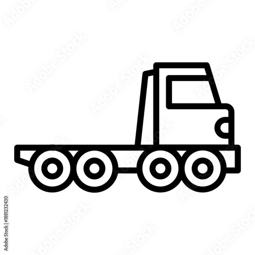 Mechanic truck icon