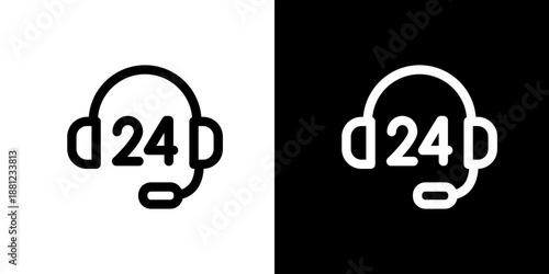 24時間サポートのアイコン