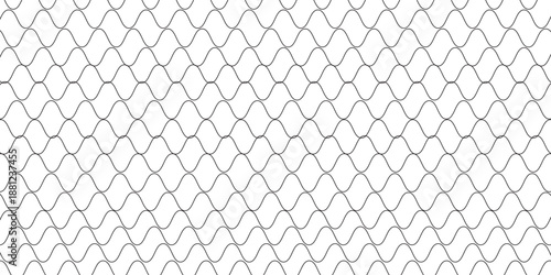 Mesh texture for fishing nets. Seamless pattern for sportswear or soccer goal, volleyball net, basketball hoop, hockey, athletics. Abstract net background for sports