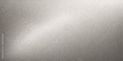 A dark grey brushed metal texture features a silver metallic surface with a grunge steel pattern and old aluminum plate design for a textured material backdrop