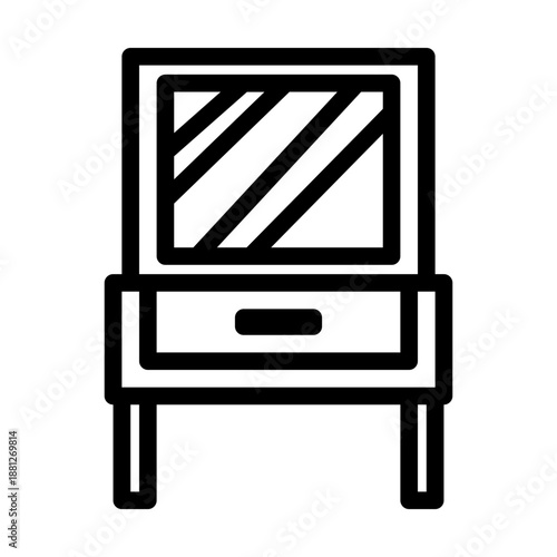 dressing table icon