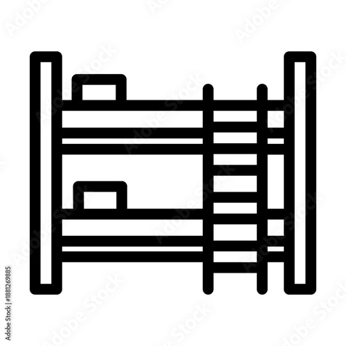 bunk bed icon