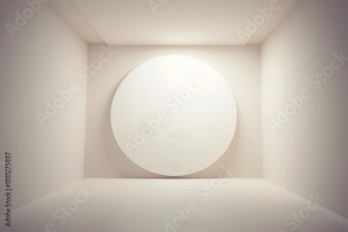 empty white room