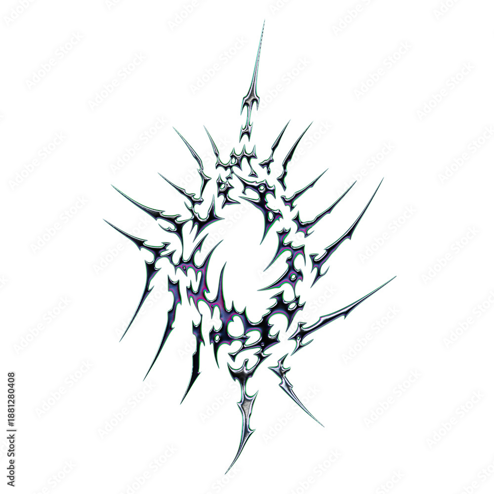 Obraz premium iridescent sigil