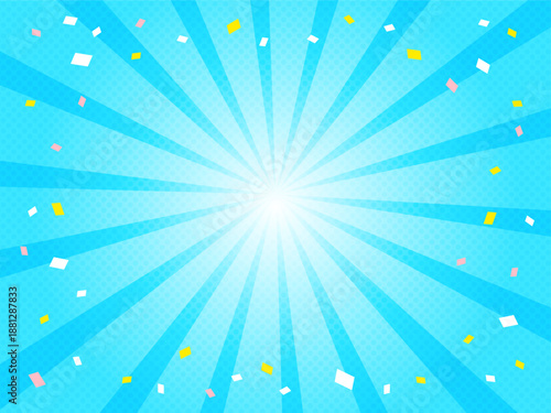 アニーバーサリーパーティ背景イラスト