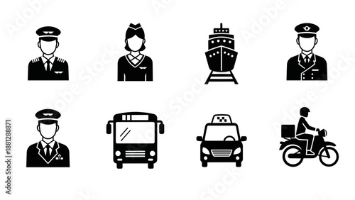 Transportation Workers and Vehicles.