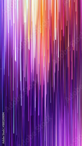 Wallpaper Mural Vibrant abstract background with flowing colorful lines and dynamic energy digital art creation. Torontodigital.ca