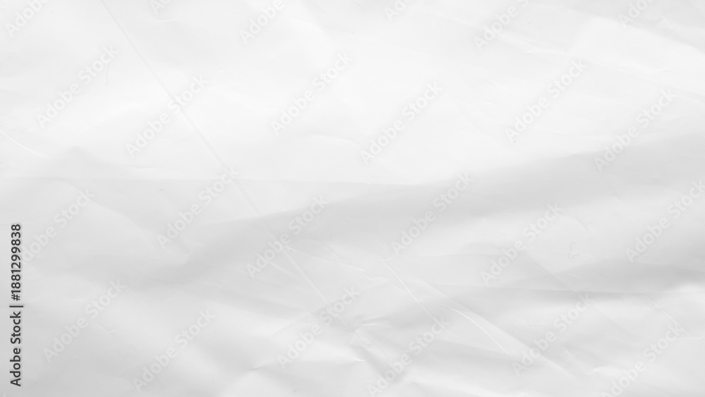 Obraz premium White transparent plastic bag texture background