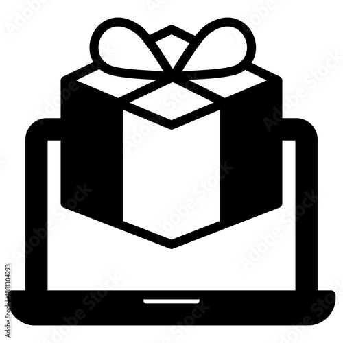 gift box mixed icon
