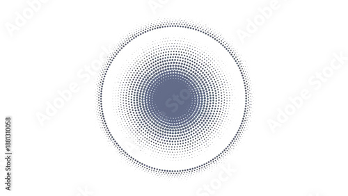 Contact Lens Closeup Detailed View.