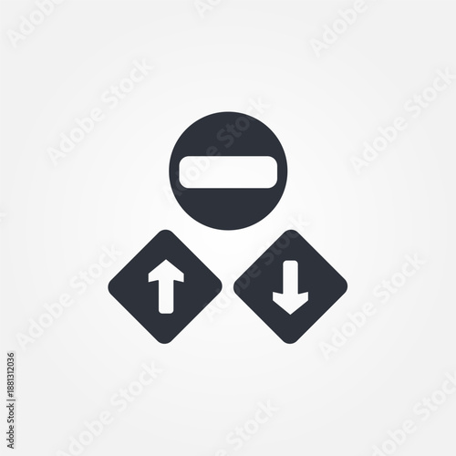 Traffic signs. International road signs isolated on a white background. Priority, warning, prohibition, mandatory, informational, service, and additional signs. Vector illustration. Main signs.