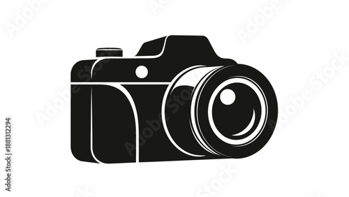 Black and white camera device.