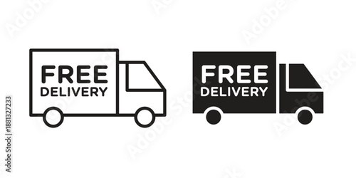 Free delivery icons for web developers and designers,
