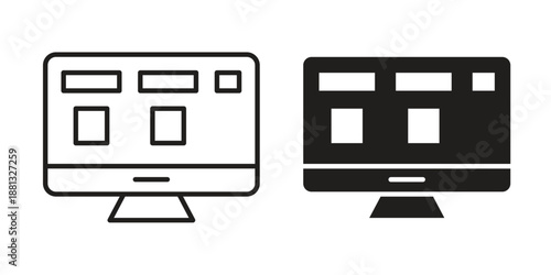 Front end icons for web developers and designers,