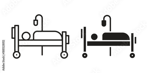 Hospitalized icons for web developers and designers,