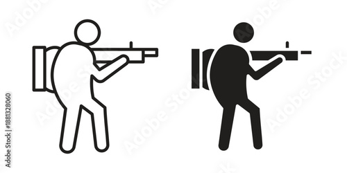 Hunter icons for web developers and designers,