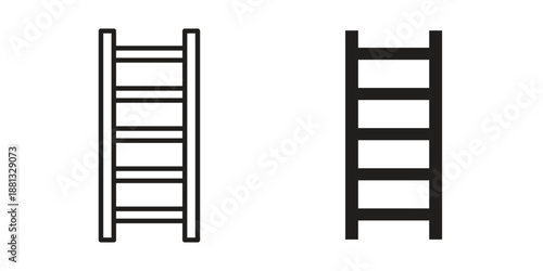 Ladder icons for web developers and designers,
