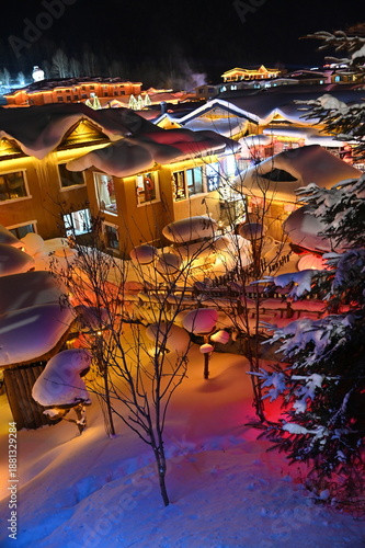 Harbin, China – January 6, 2026: The Snow Village of Harbin

